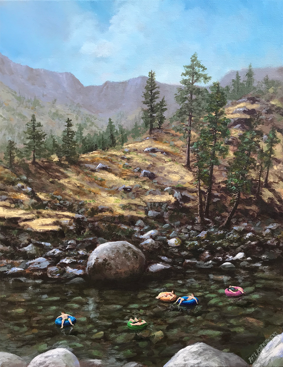 "Drifters" 14x16 2019, sold