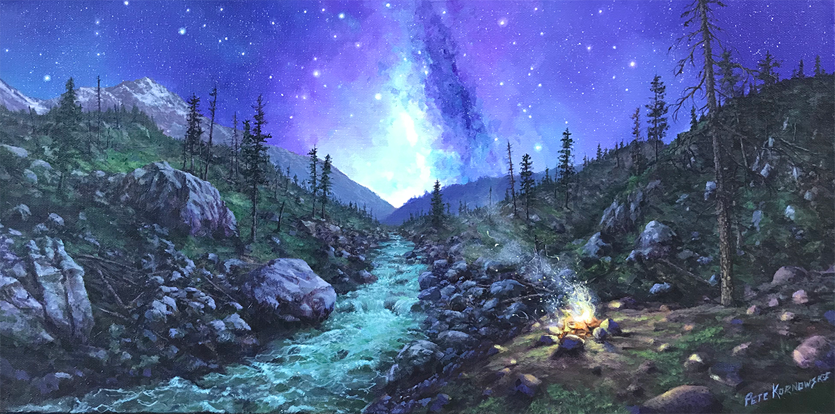 "The Overlook" 12x24 2019, sold