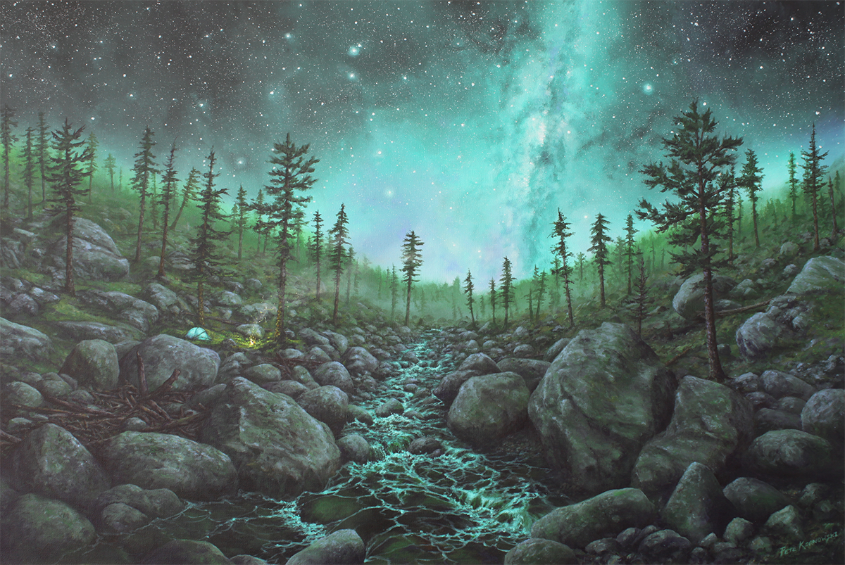 "The River Spot" 24x36 2019, available