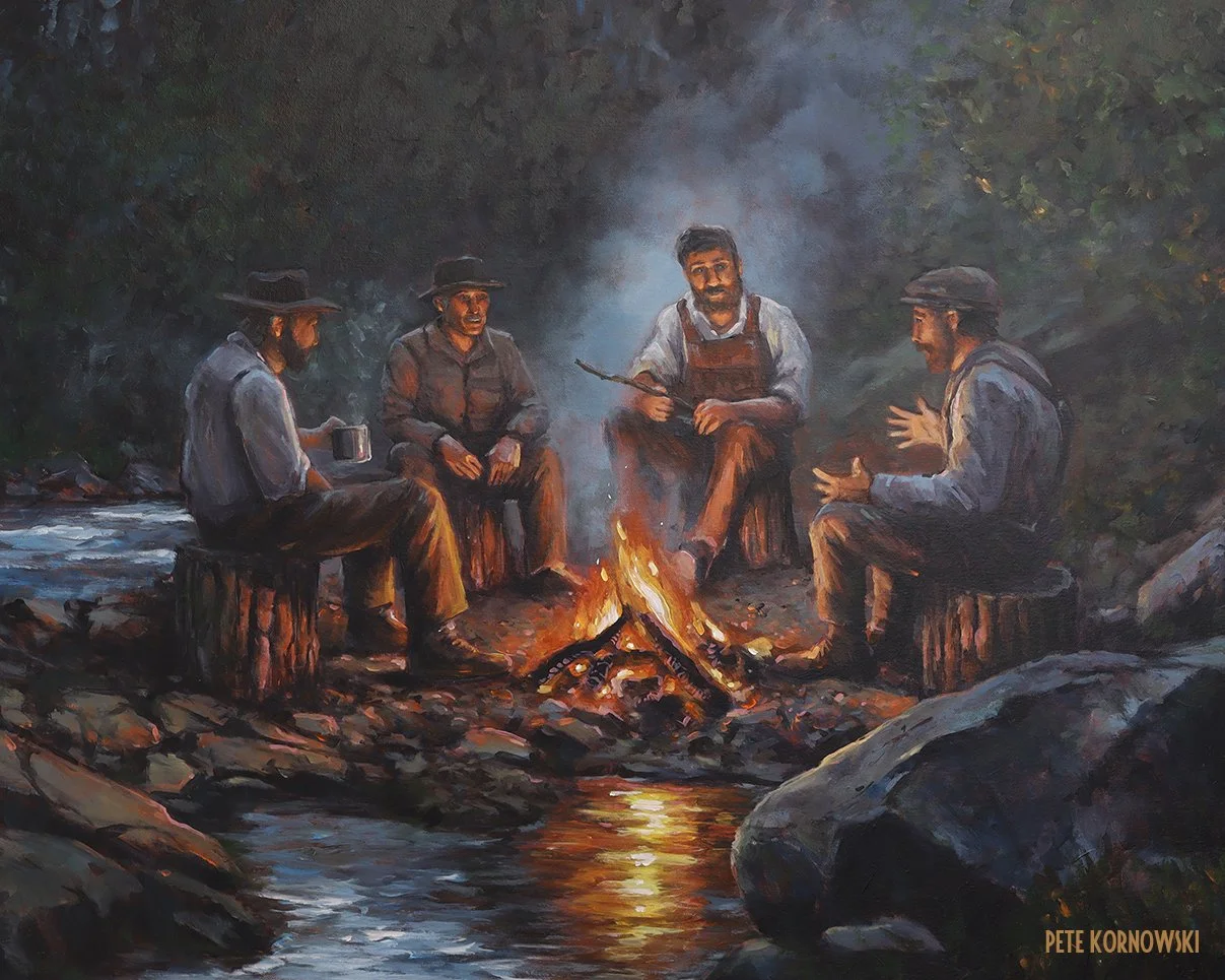 campfire_stories_pete_kornowski_original_painting_2026.jpg