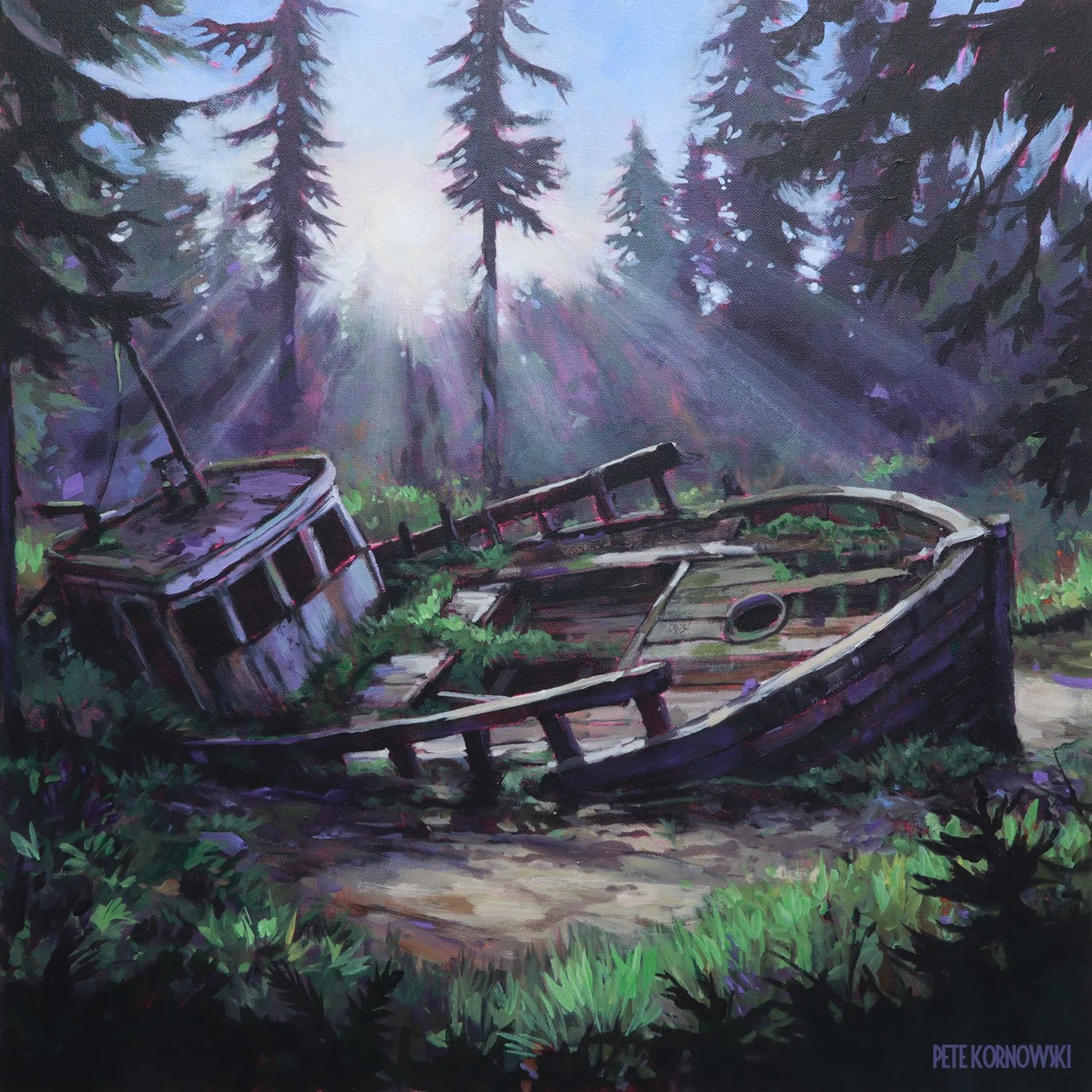 "The Final Passage" 24x24 2026