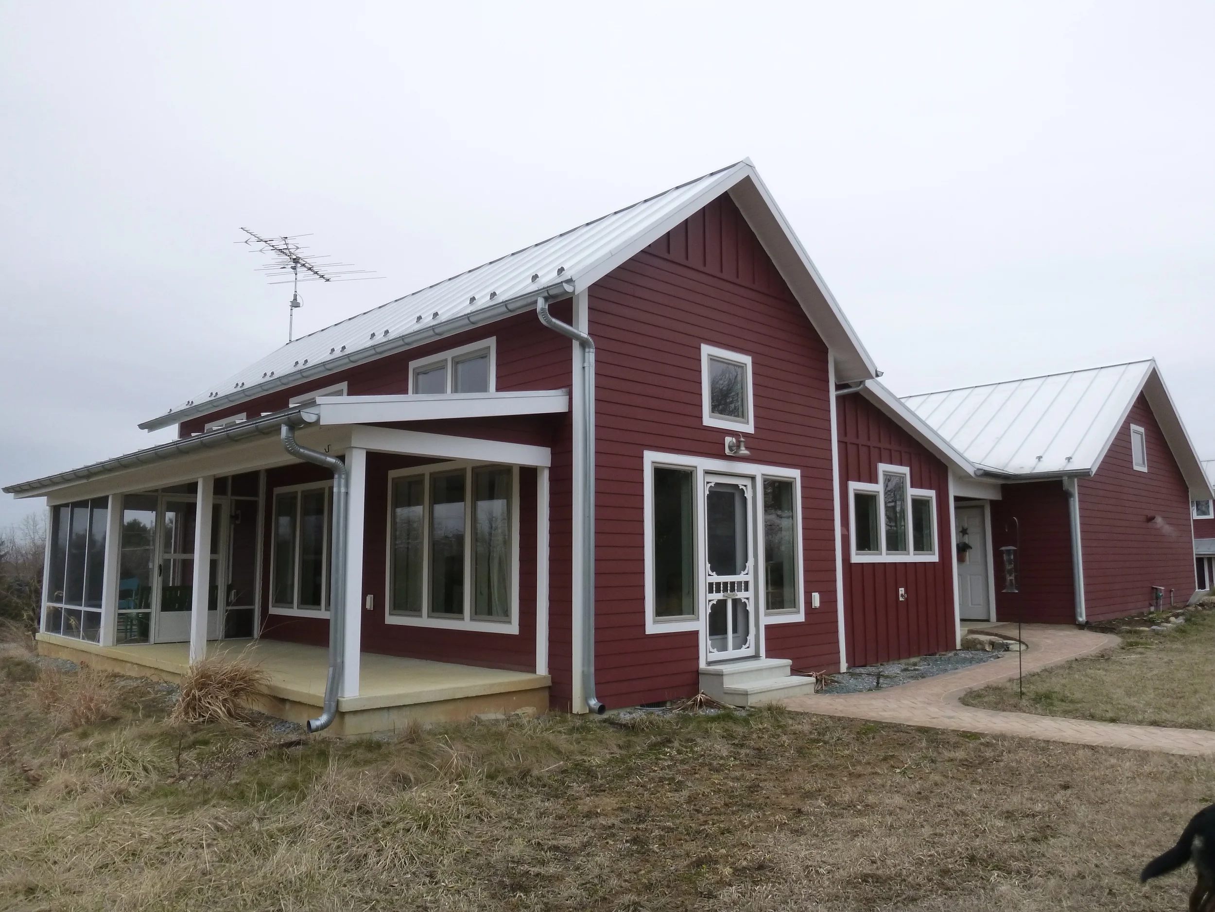   Nature watching from this front porch is spectacular!  