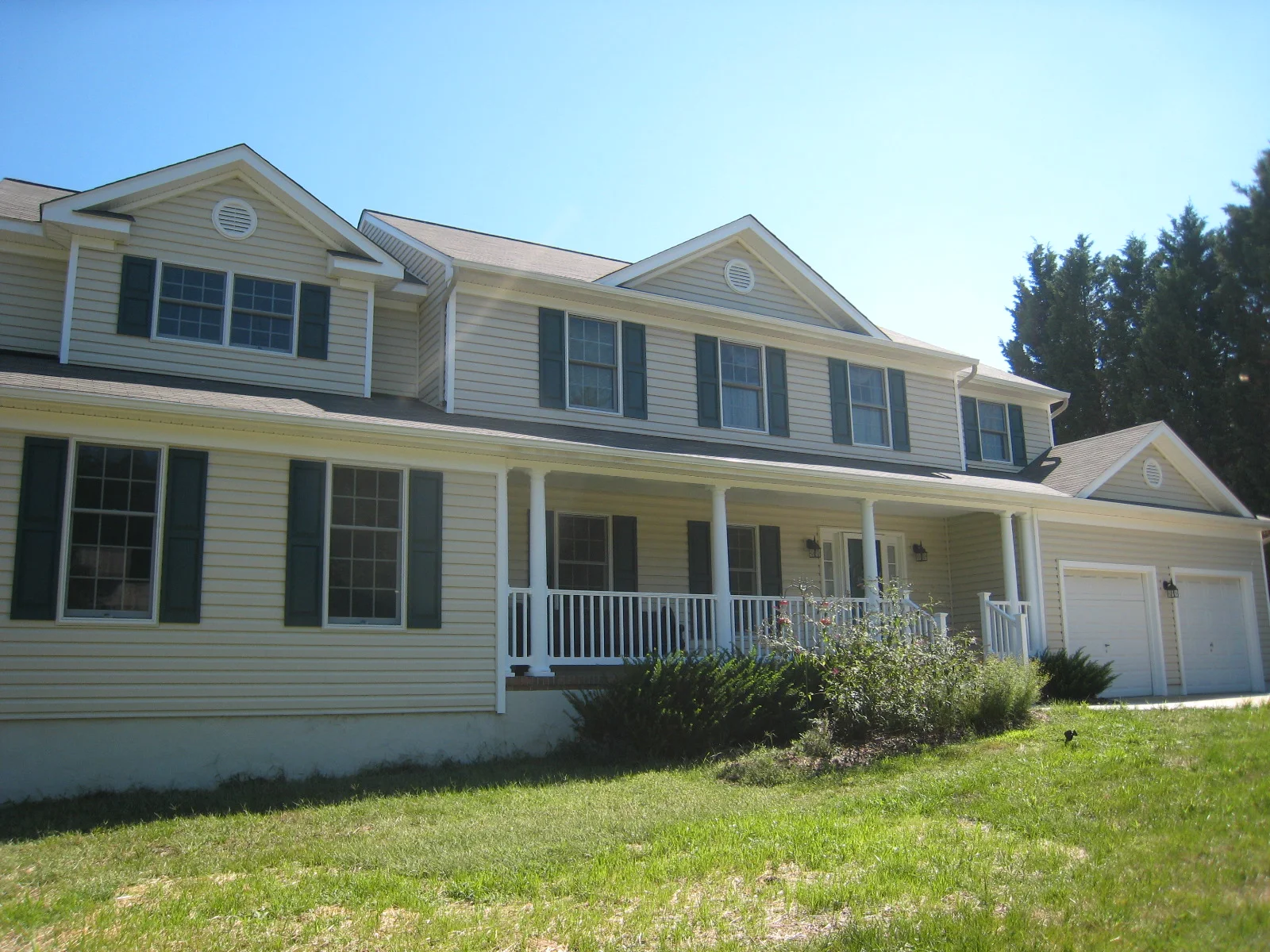   Massive addition to existing Colonial.&nbsp; Can you tell what's original?  