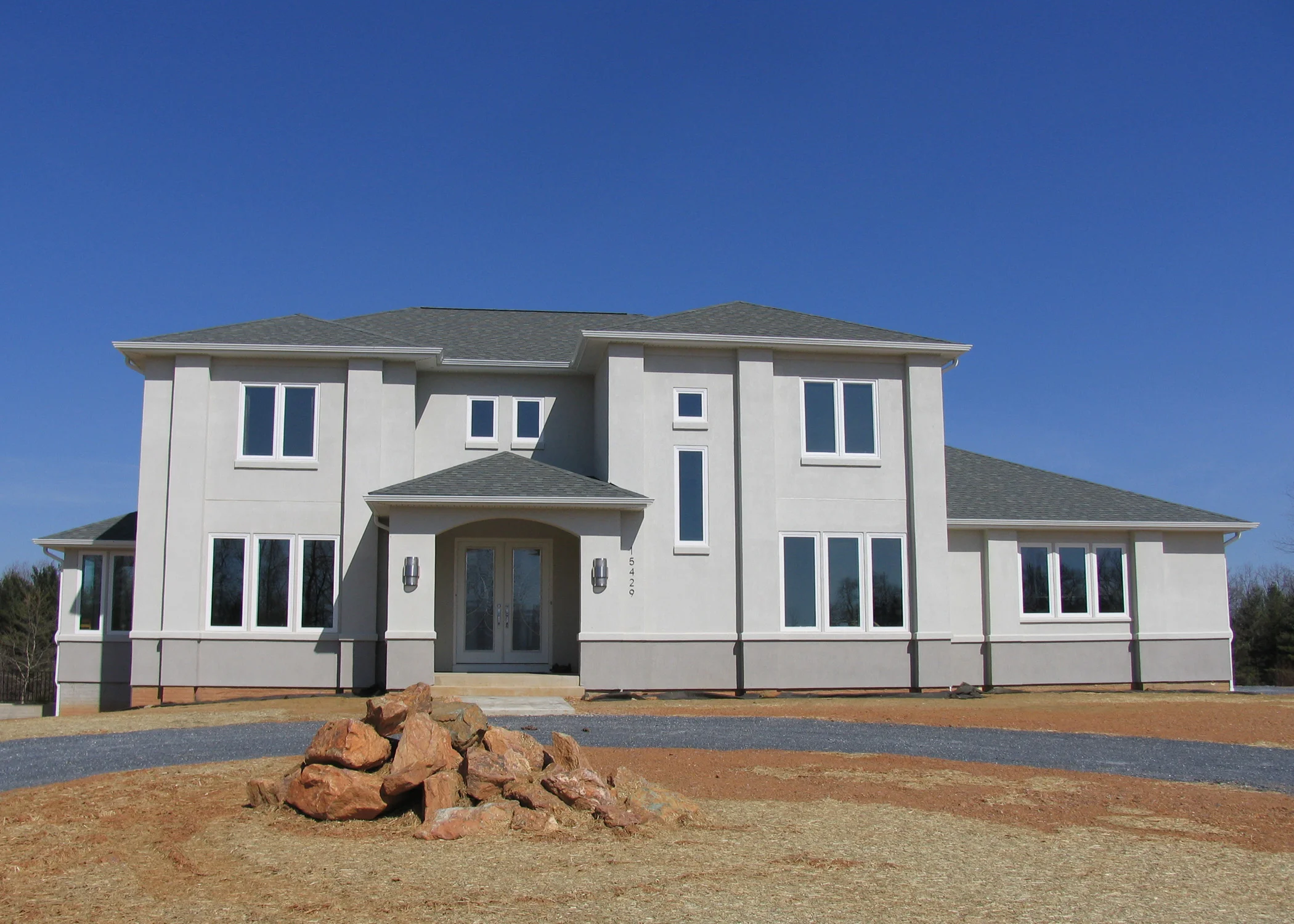   Custom contemporary by Nima Custom Homes.     