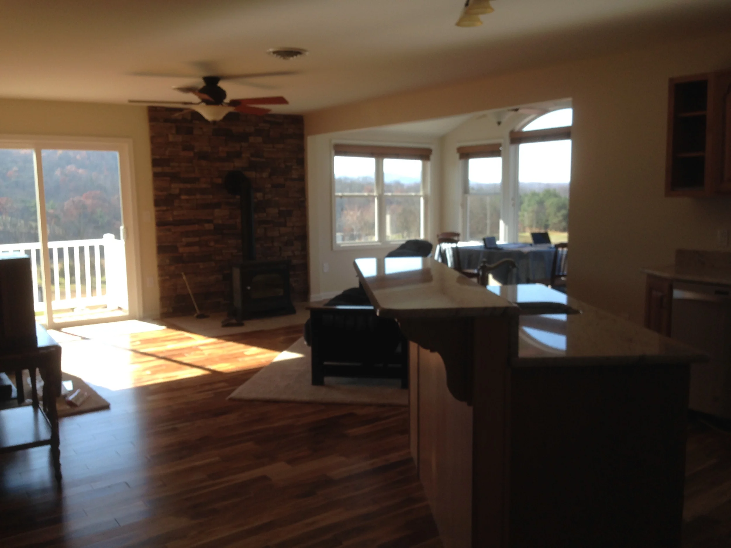   A whole-house renovation of a 28&#39; x 30&#39; one-story, one-bedroom house in rural Washington County.&nbsp; Wait until you see the &quot;Before&quot; photos...  