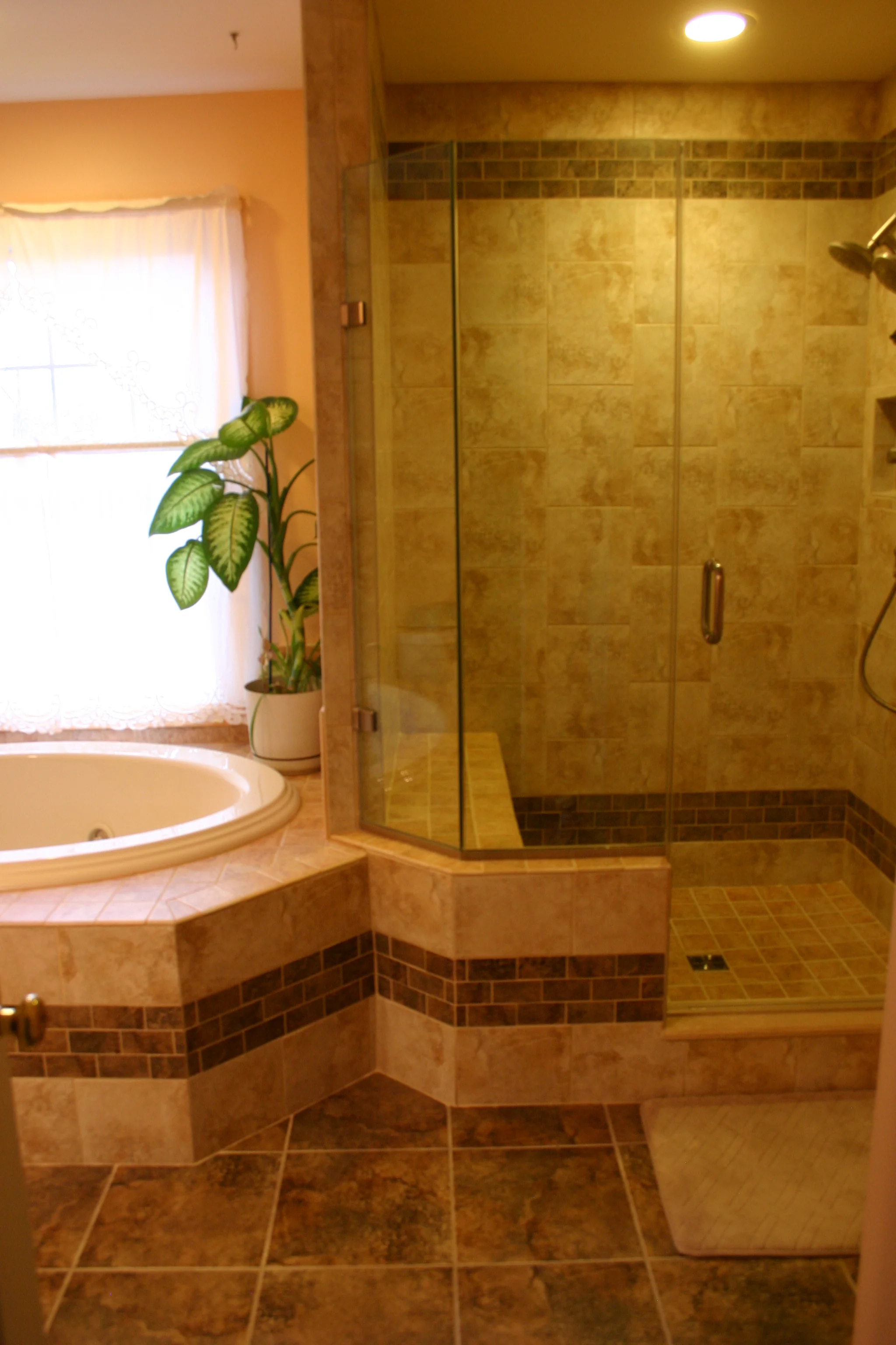   Take a look at the rest of this bathroom renovation . 