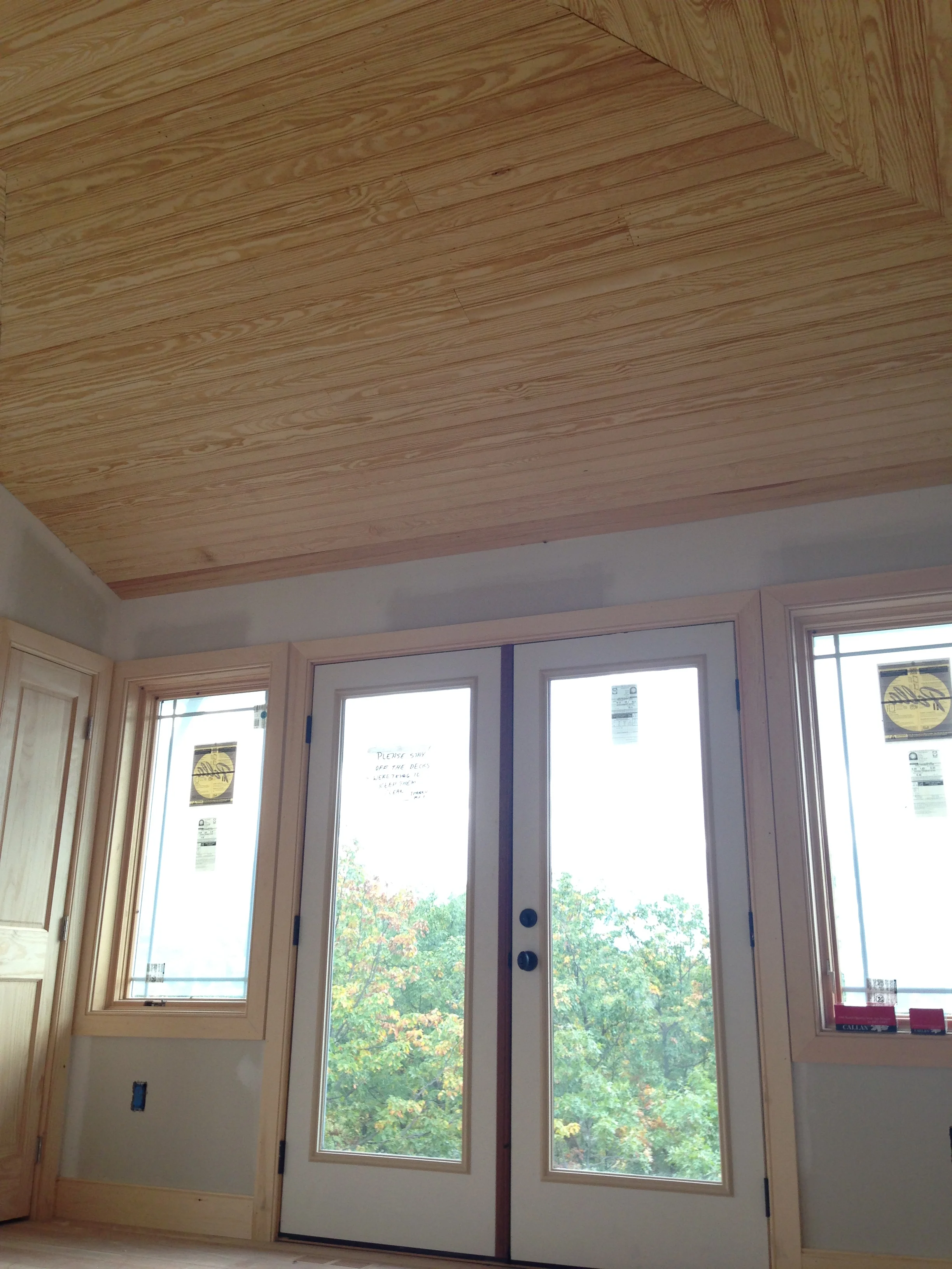  Spectacular finish on the tower ceiling 