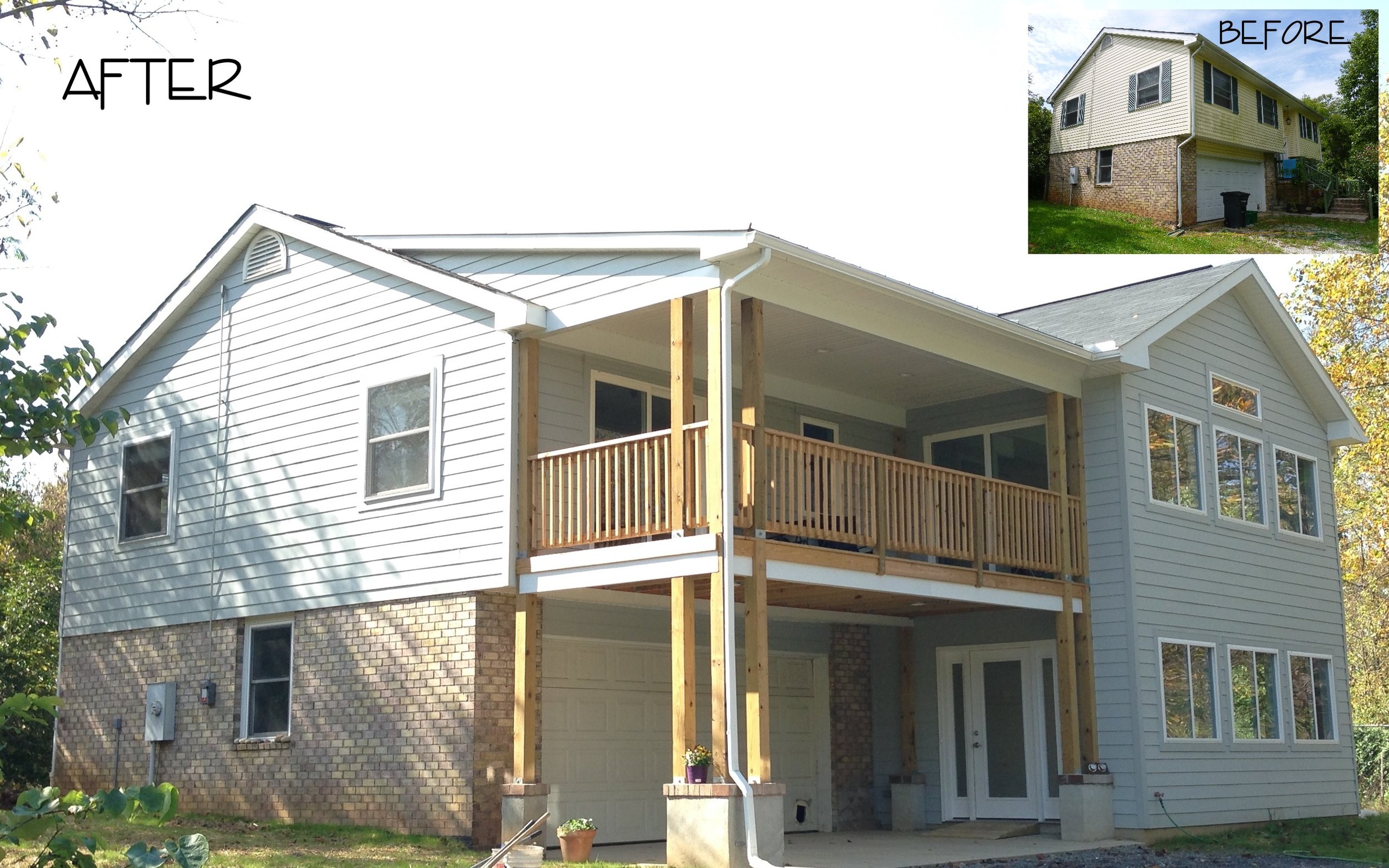Unsplitting a Split Foyer in Shepherdstown