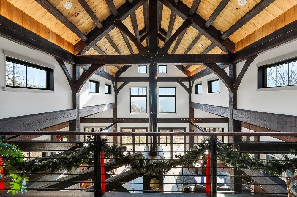 Timberframed Hilltop Retreat