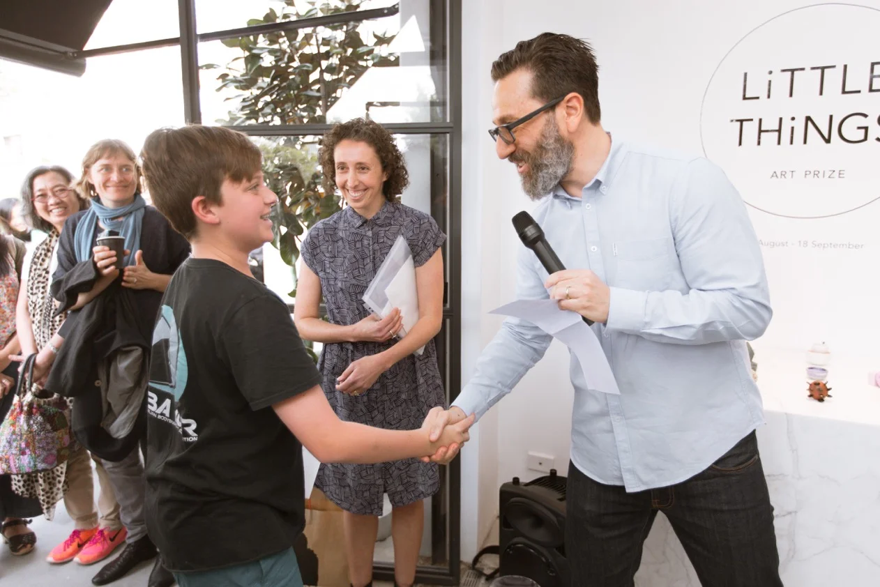 Young Artist Award presented to Noah Chandler