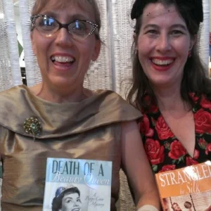 The authors, Andrea Taylor and Heather Shkuratoff, who make up Barbara Jean Coast