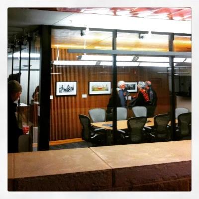 My framed prints hanging in the Peoples Gallery, City Hall, Austin, TX.