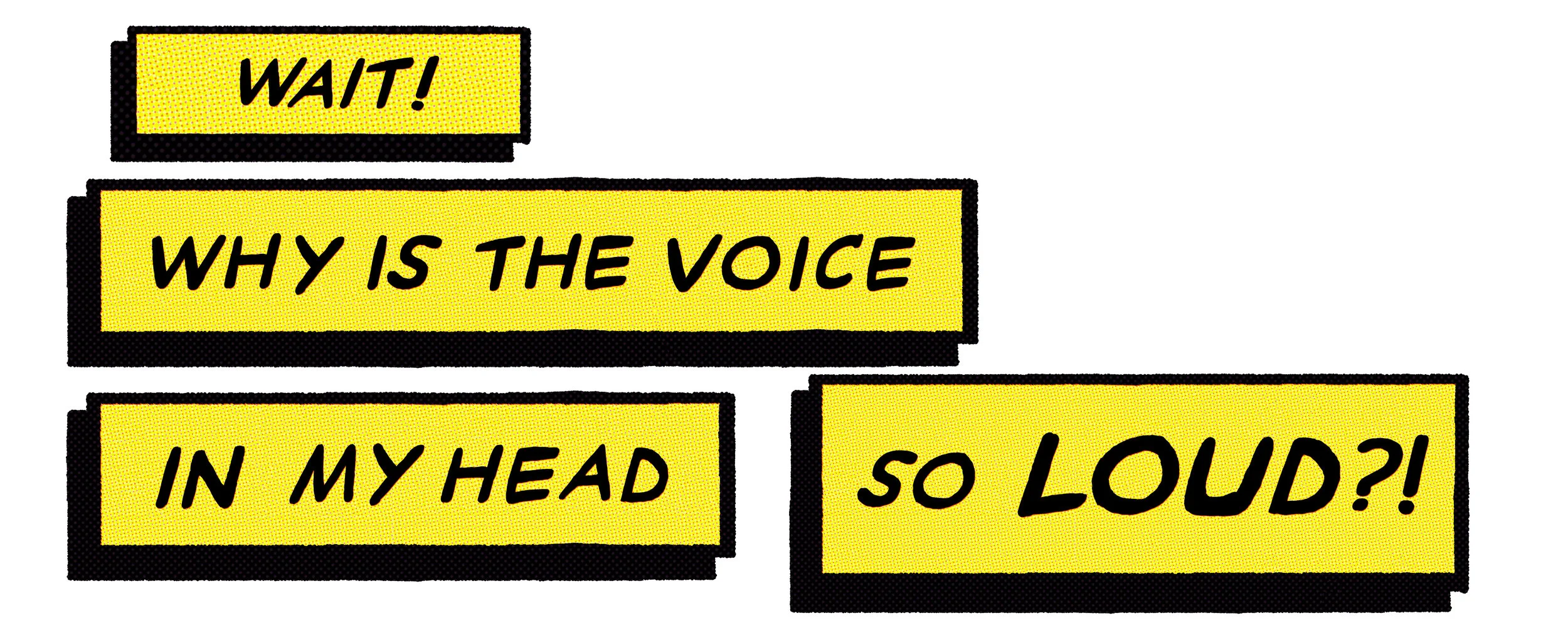 One of my first jobs on the film was to create the font and design for all the thought bubbles that appear throughout the film. This is one example, I forgot to back up the rest, oops.