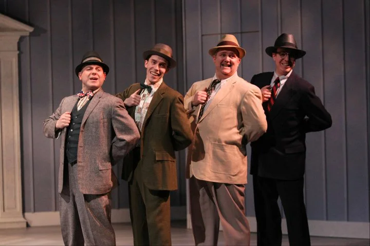 Steohen Wilde, Trevor Strader, Jon Clunies, Sean Jernigan as The Quartet
