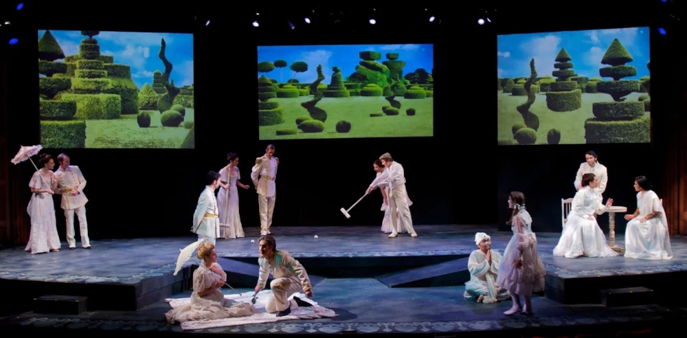 The company of The Secret Garden