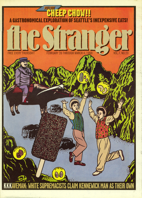Cover The Seattle Stranger , 1998