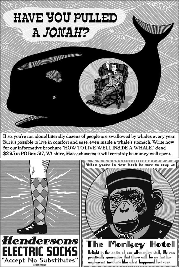  Comic ad&nbsp; A Series of Unfortunate Events &nbsp;paperback, 2006 