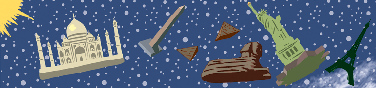  "Monuments in Space' from  A Dictionary of the Future , 2004 