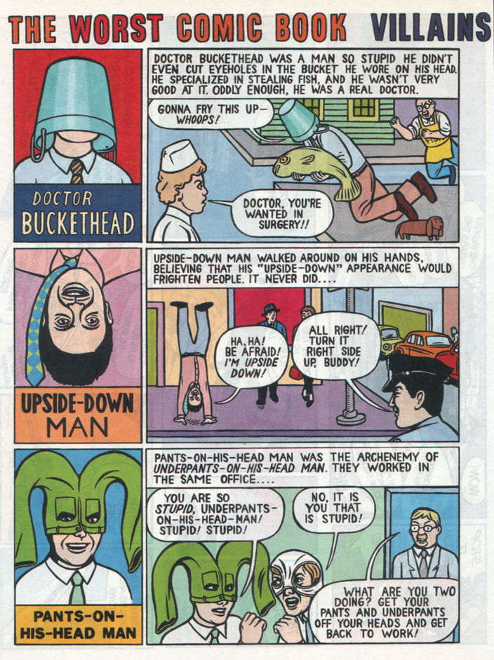 "The Worst Comic Book Villains" Nickelodeon Magazine , 1998