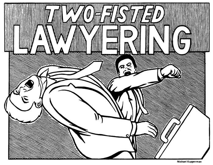 "Two-Fisted Lawyering" The New York Times, 1995