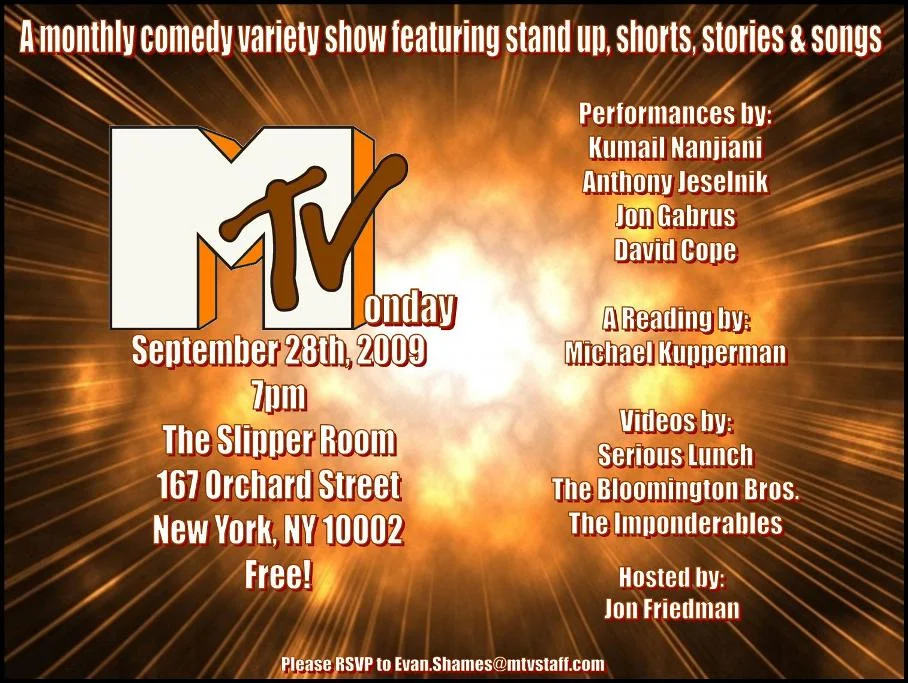 MTV Comedy Showcase 92809 Flyer.jpg