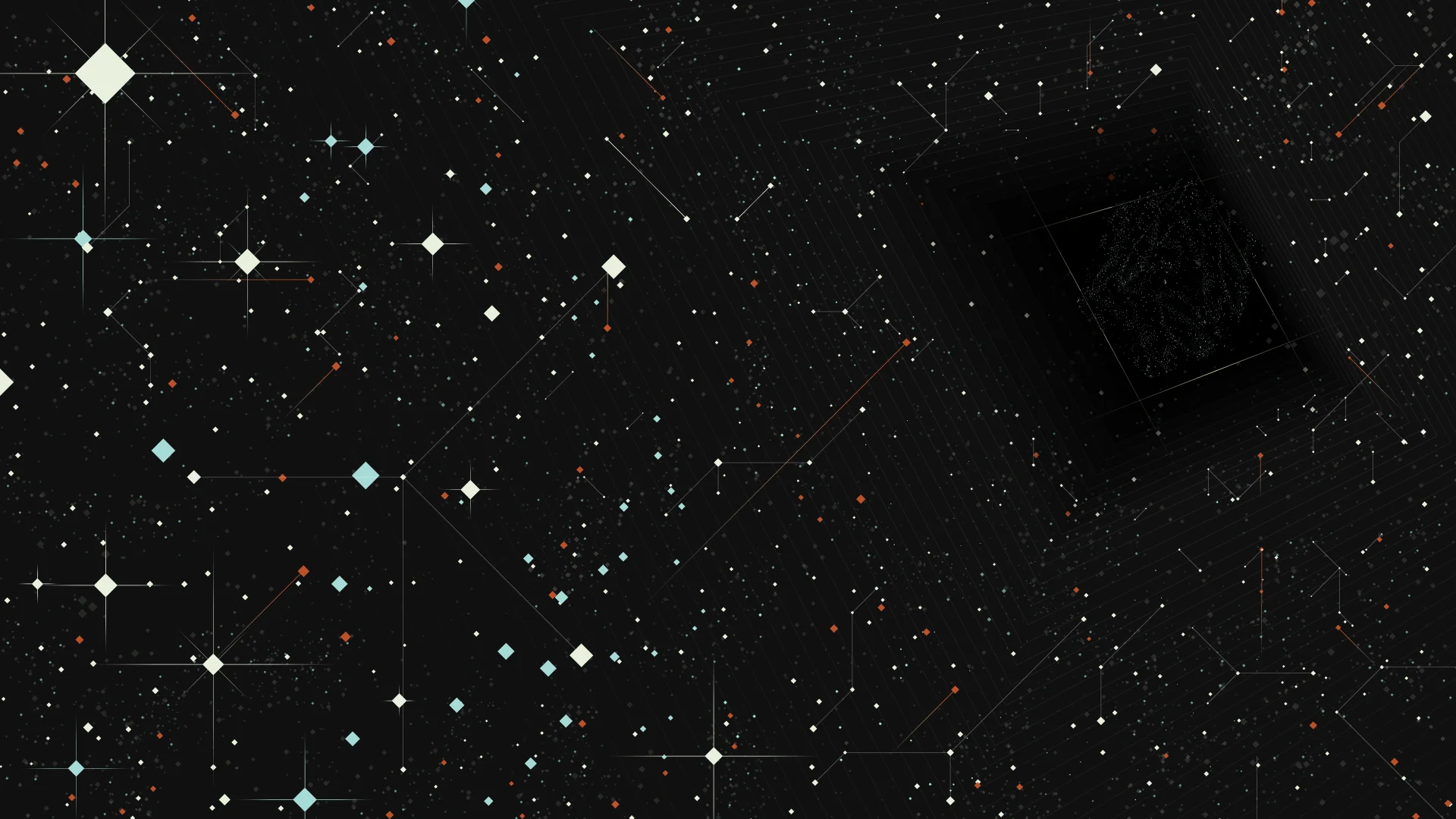 It is not known whether the array has any real ending. It may be possible that there are other arrays, different shapes, even alternative geometries, somewhere unimaginably distant from origin.