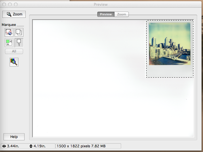 2) Select image frame