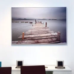 Picture printed infrared heating panel