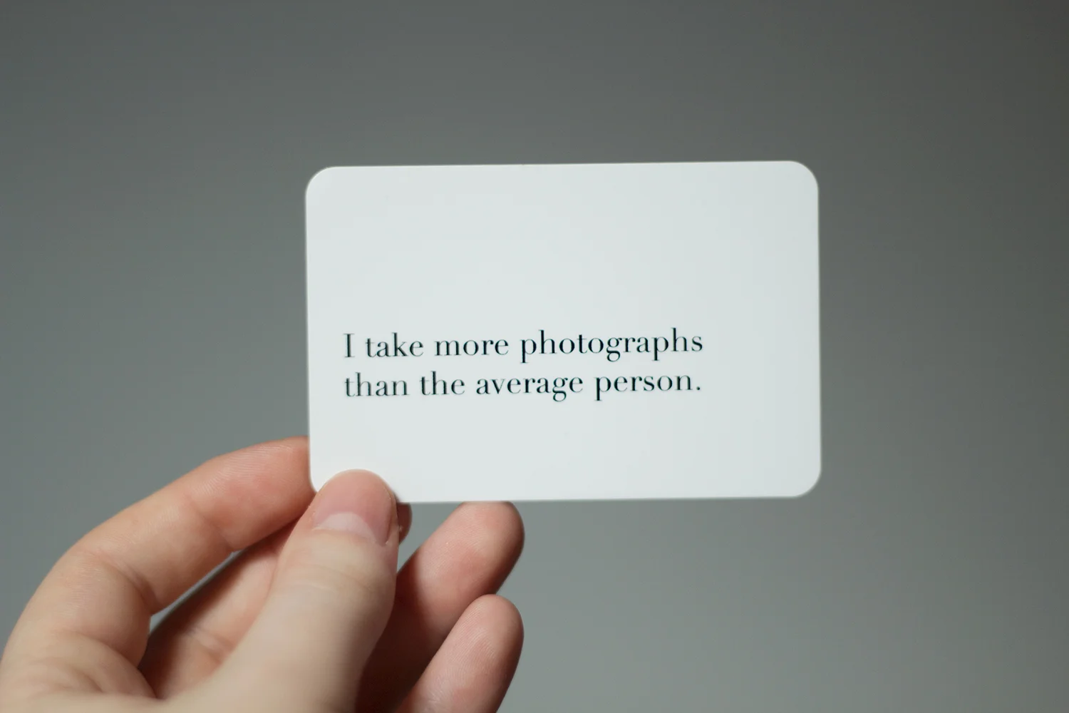 I Got Some Business Cards