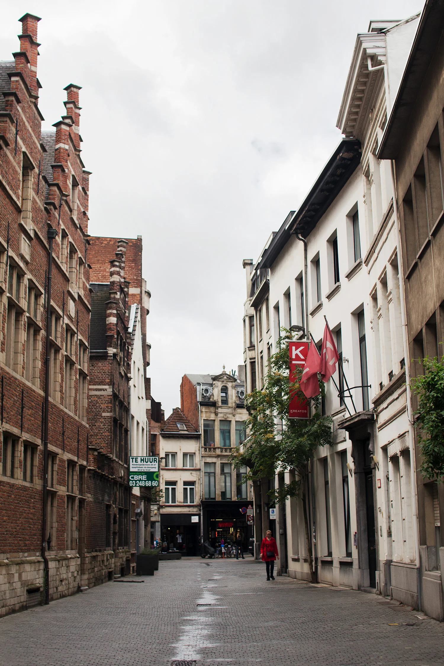 Alleyway in Antwerp