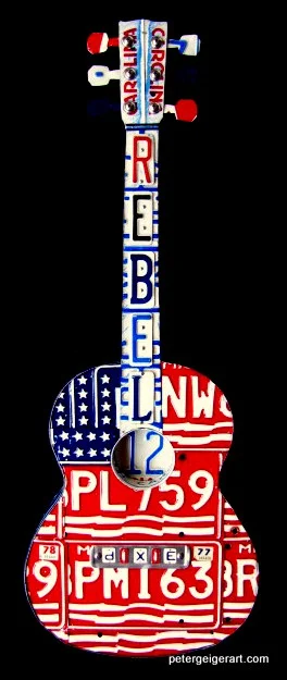 Dixie Rebel Acoustic - Vintage tags Sold