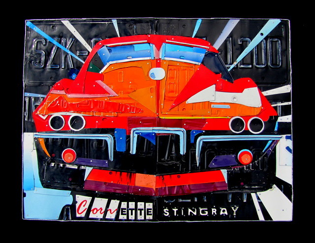 63 Corvette Stingray 24x30
