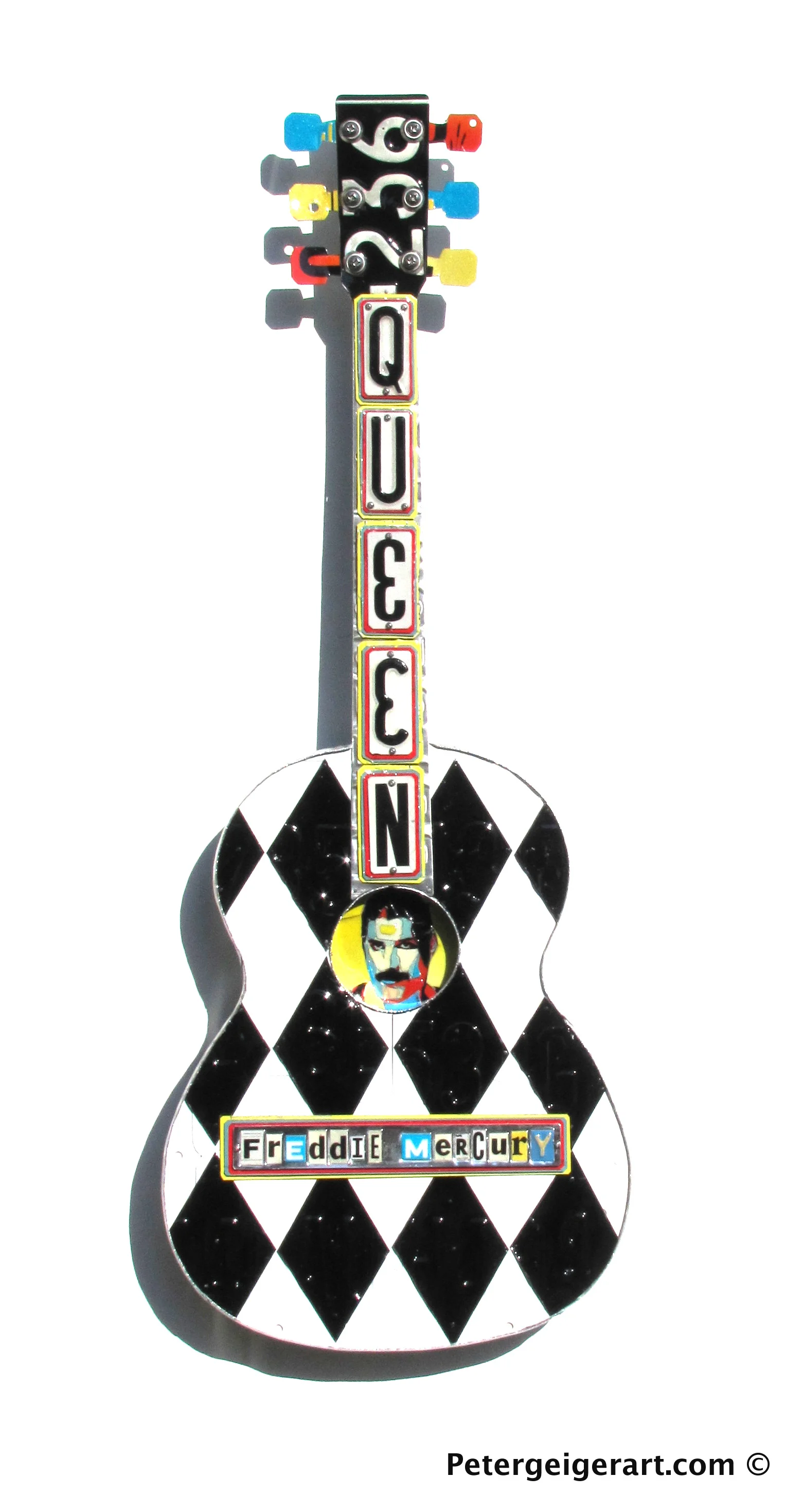 Freddie Mercury Gift | License Plate Art