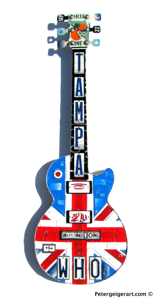 Tour gift created for the Who from Amalie Arena