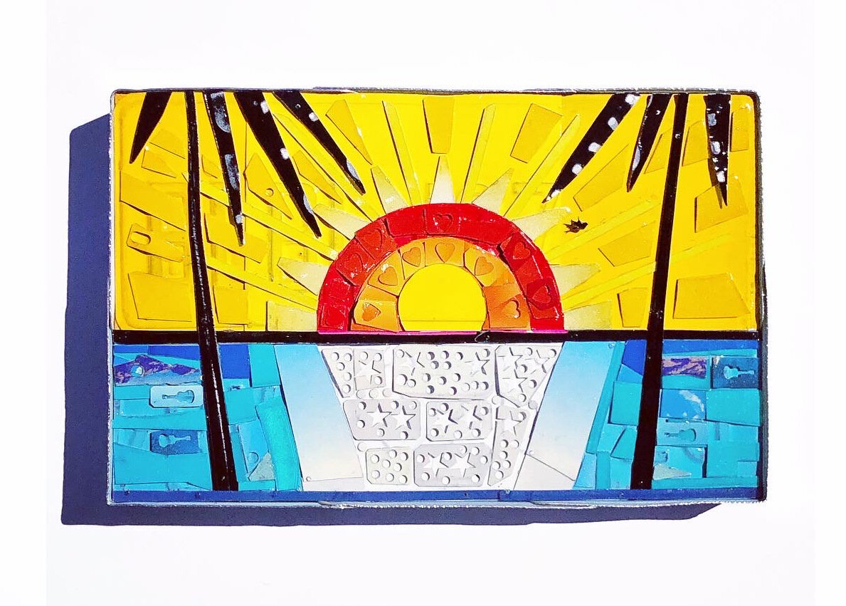 You are my Sunshine | Best Beach Art | License Plate Art | Best Wedding Gift