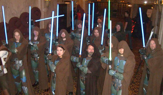 Star Wars cosplay (costume-play) fan group.