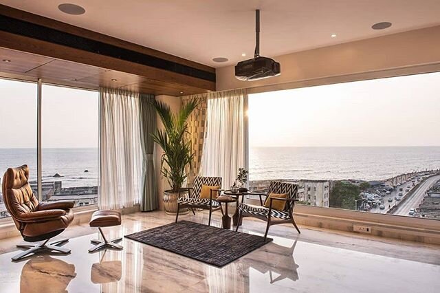 Another feature. Same project. Equally thrilled.

Reposted from @archdigestindia Charmingly enveloped between the sky and Mumbai&rsquo;s glorious sea is this home, inspired by the ever-changing nature of its surroundings. &ldquo;The clients&mdash;a f