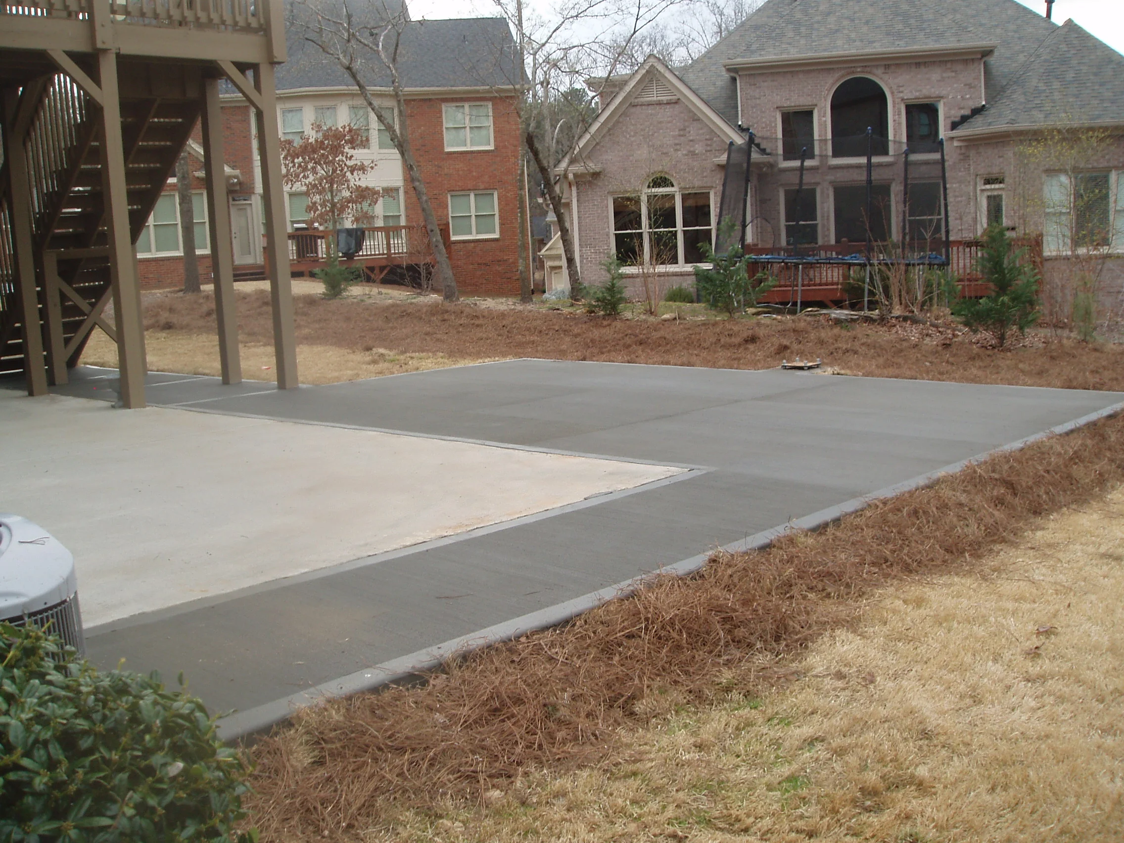 Basketball Court & Patio Extension