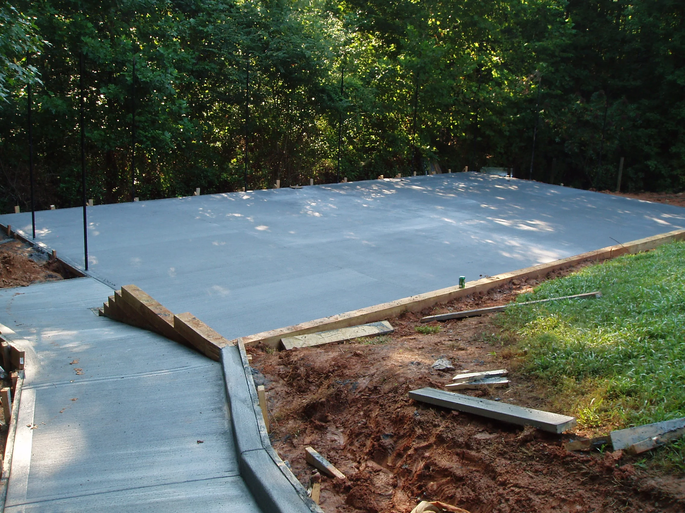 After - Basketball Court + Sidewalk