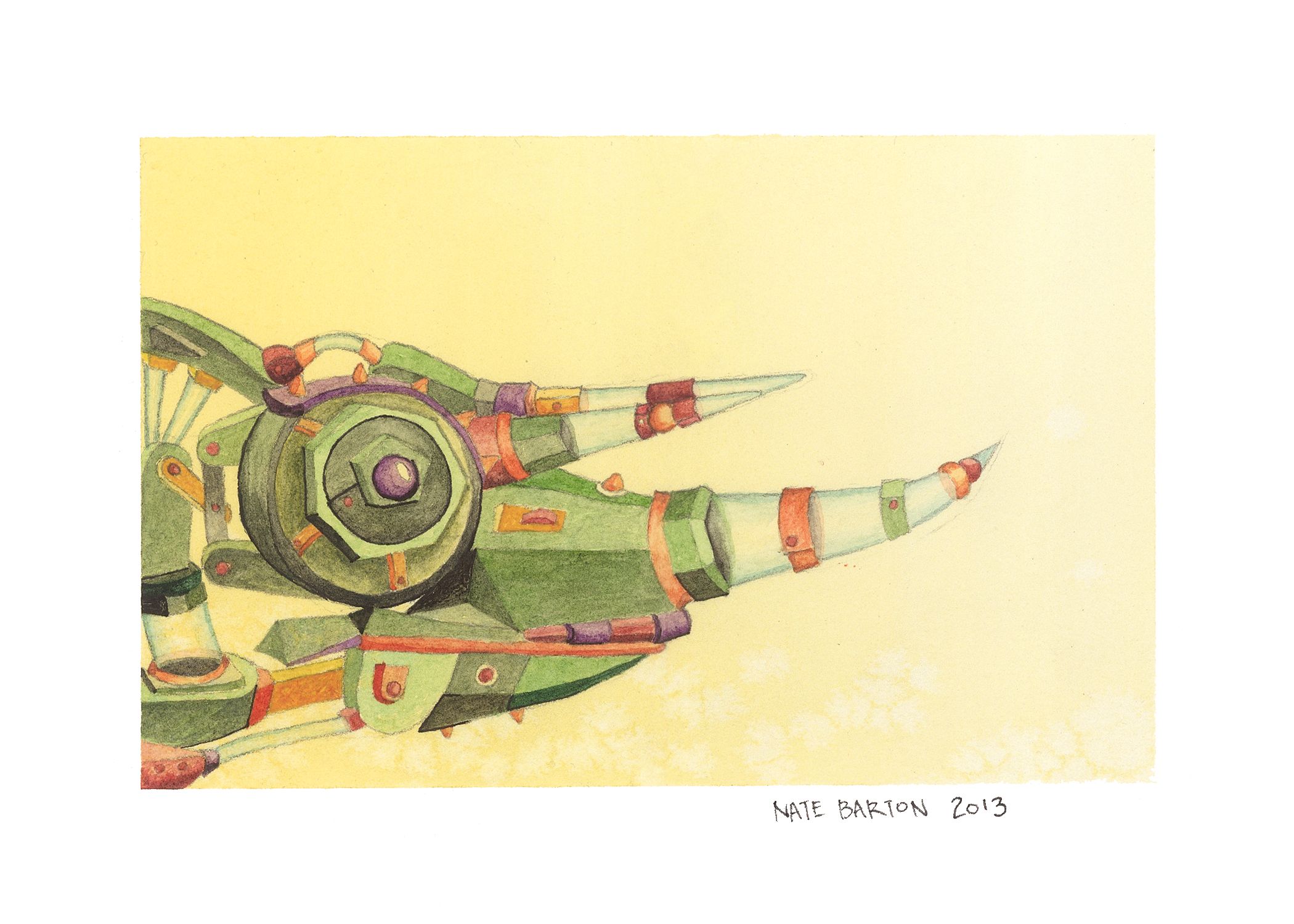 J is for Jackson's Chameleon