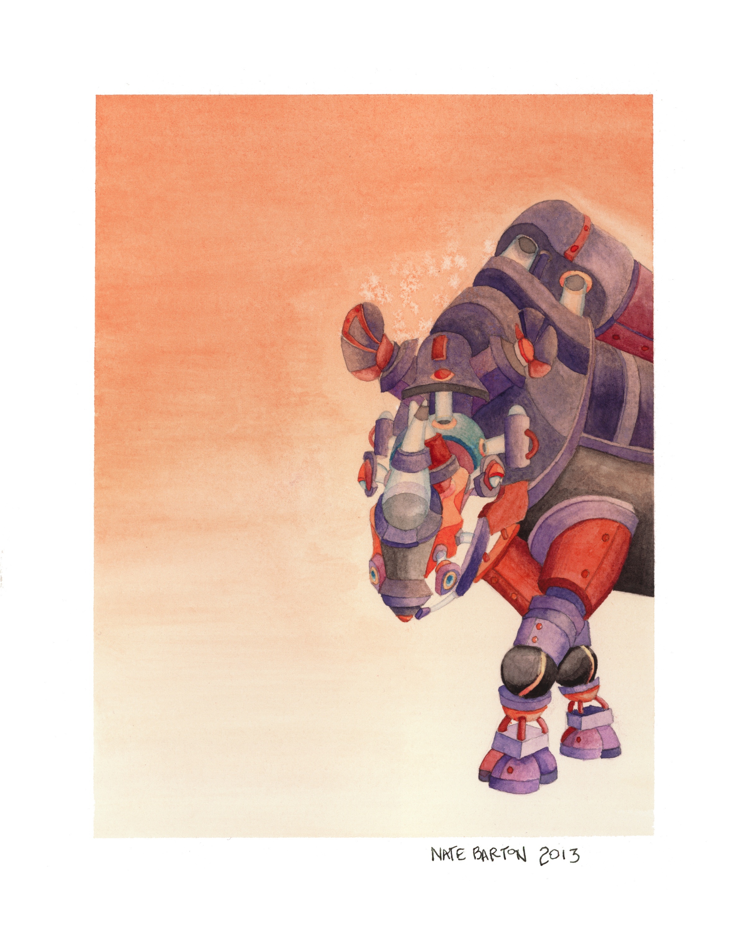 R is for Rhinocerous
