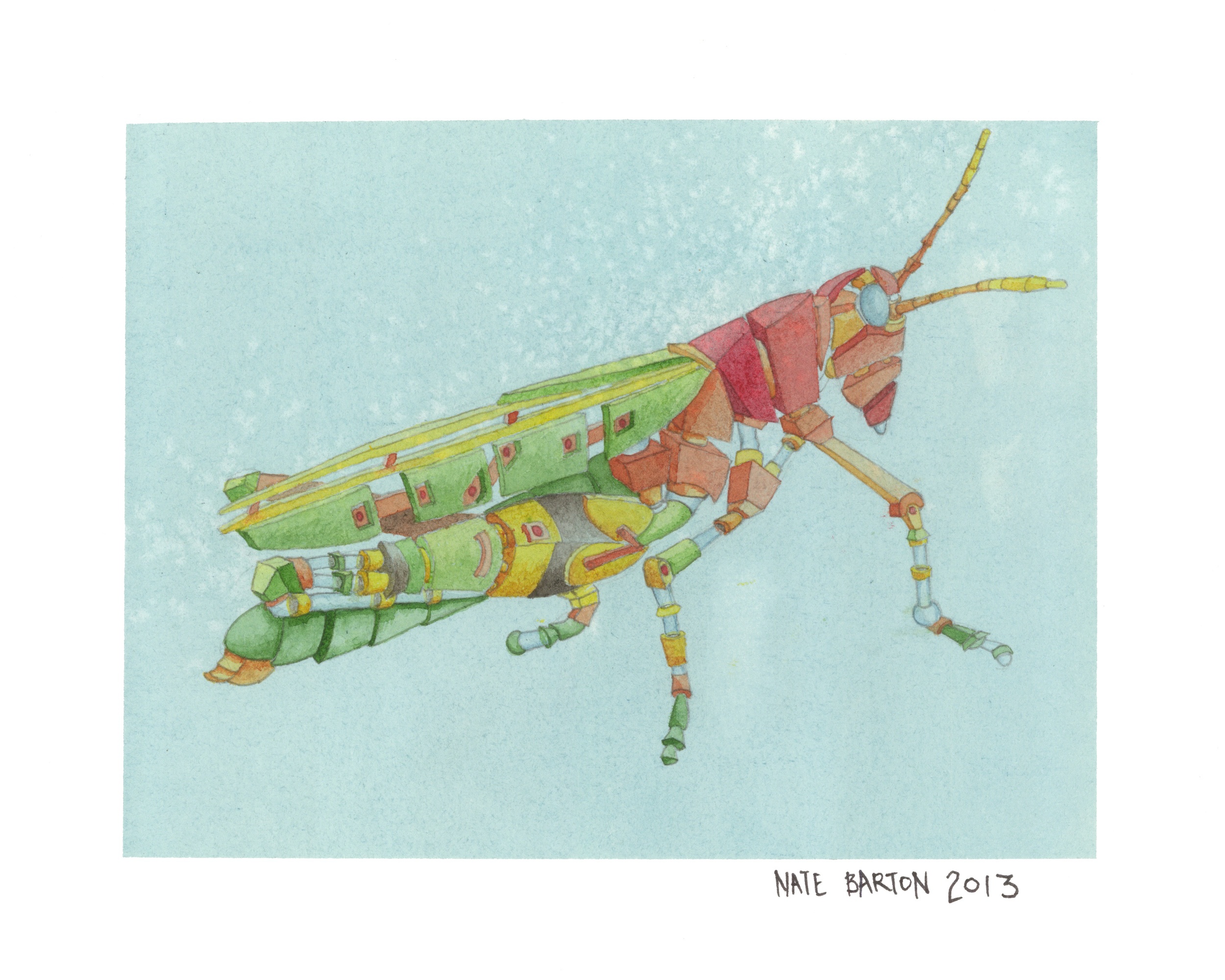 G is for Grasshopper