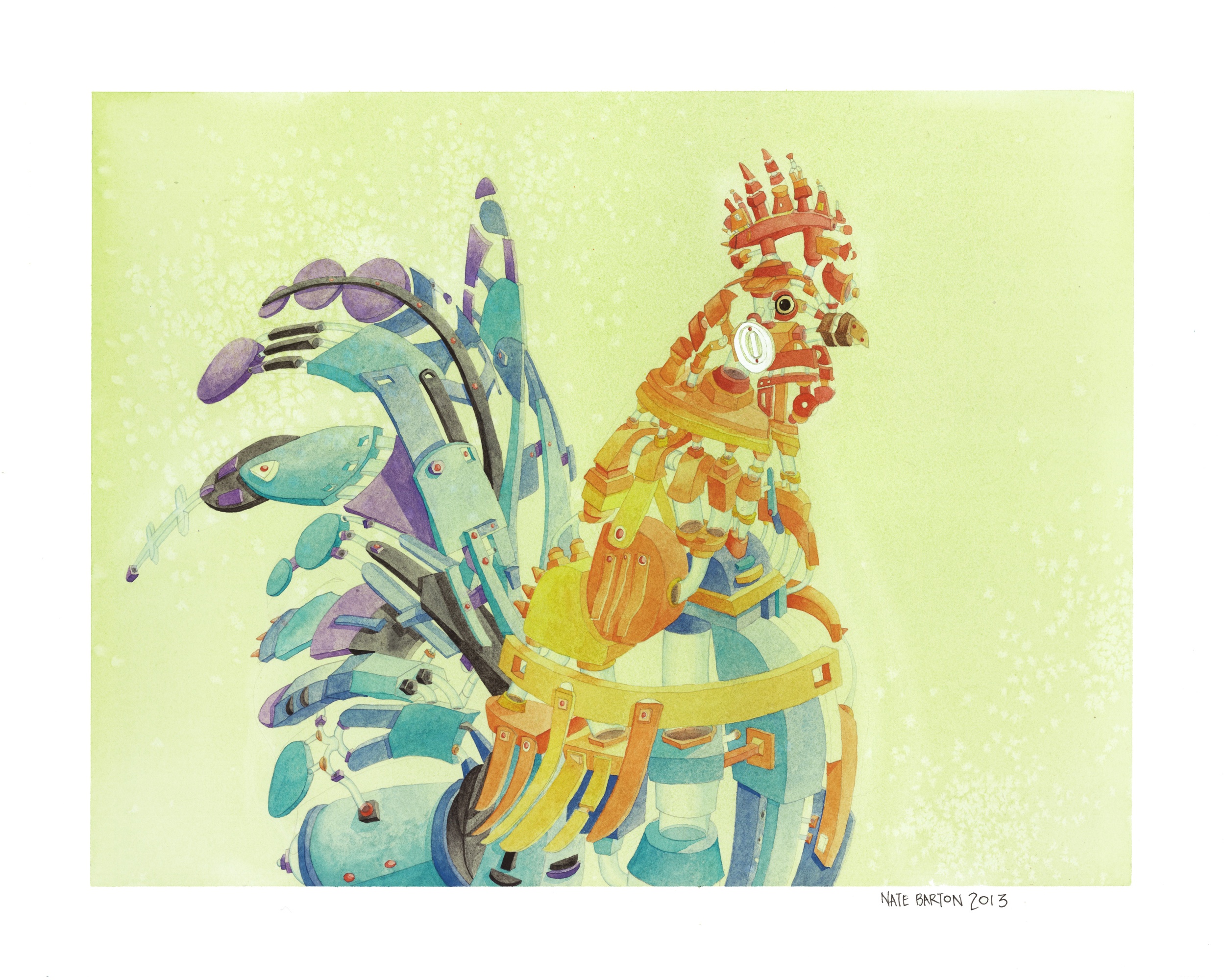 R is for Rooster