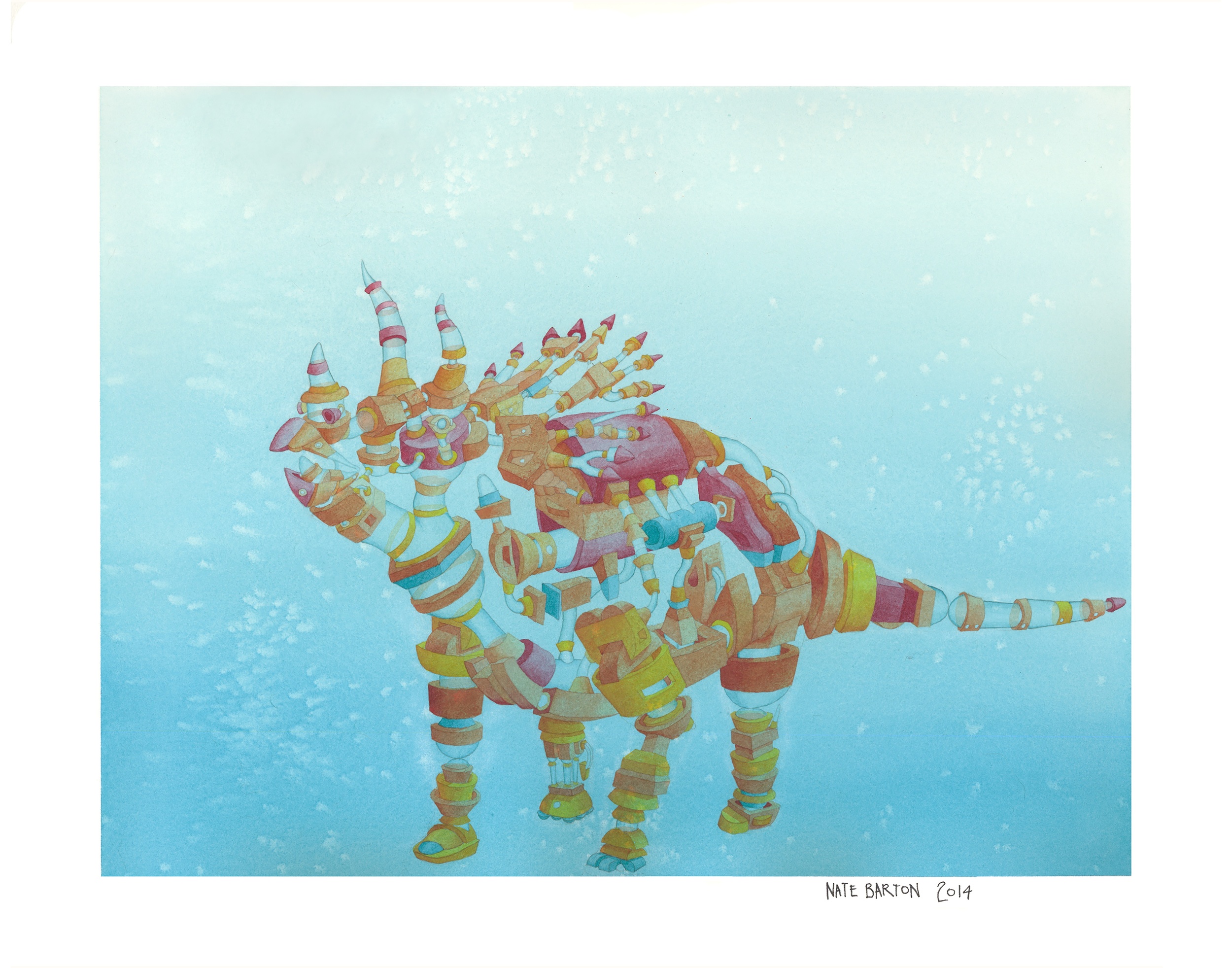 T is for Triceratops