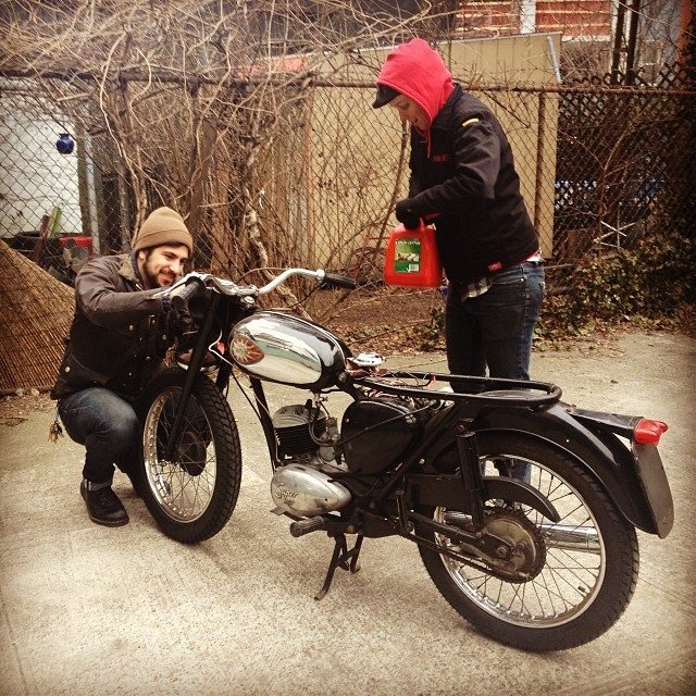 For about a year I apprenticed at a vintage european motorcycle shop. The problem solving methodology I learned there is something I still carry with me to every project I work on.