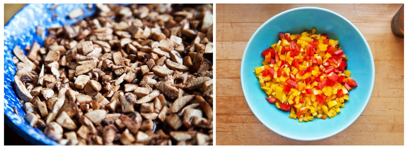 marinating mushrooms | pretty peppers