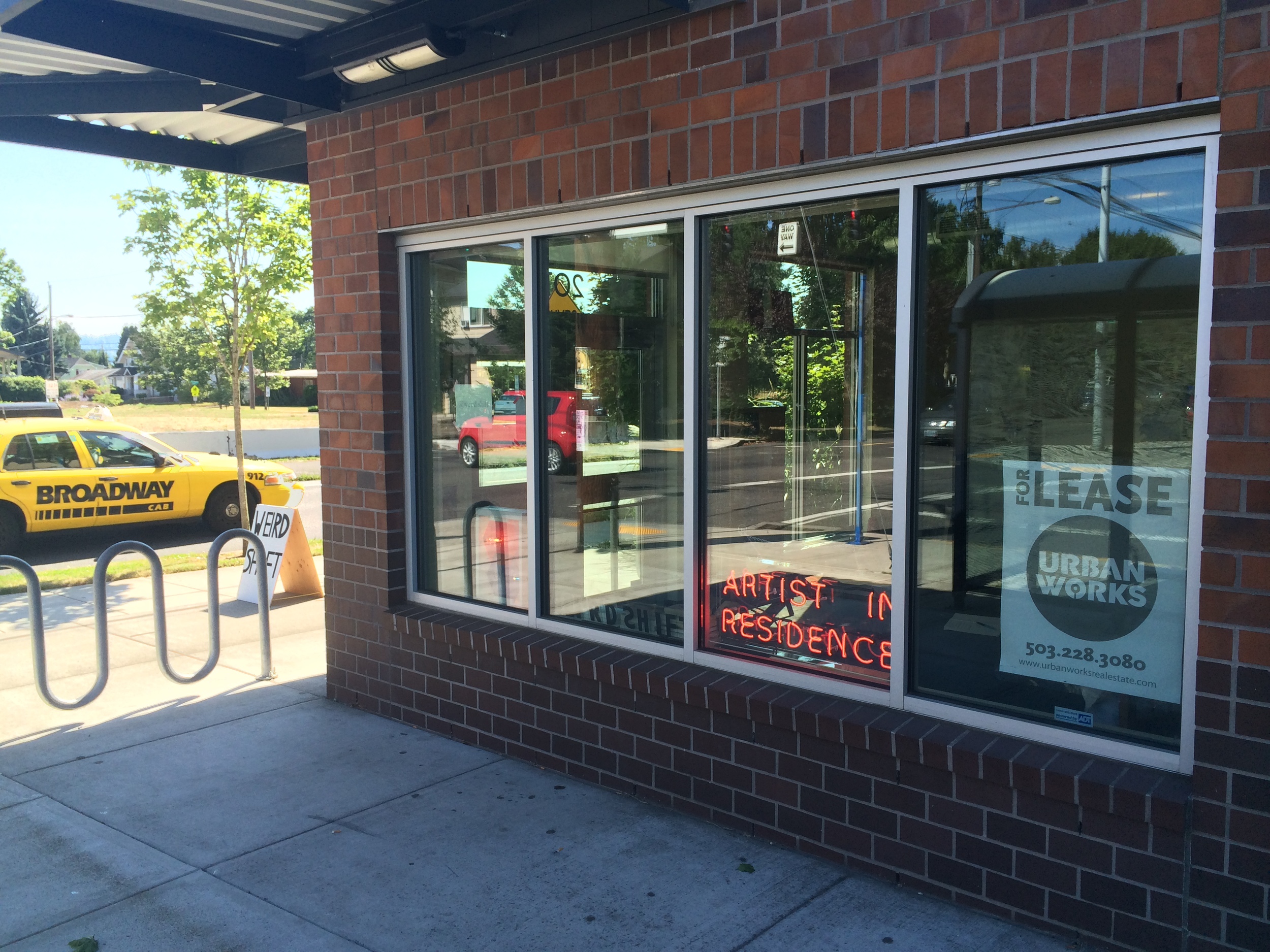 Weird Shift Storefront, North Portland, July 2014