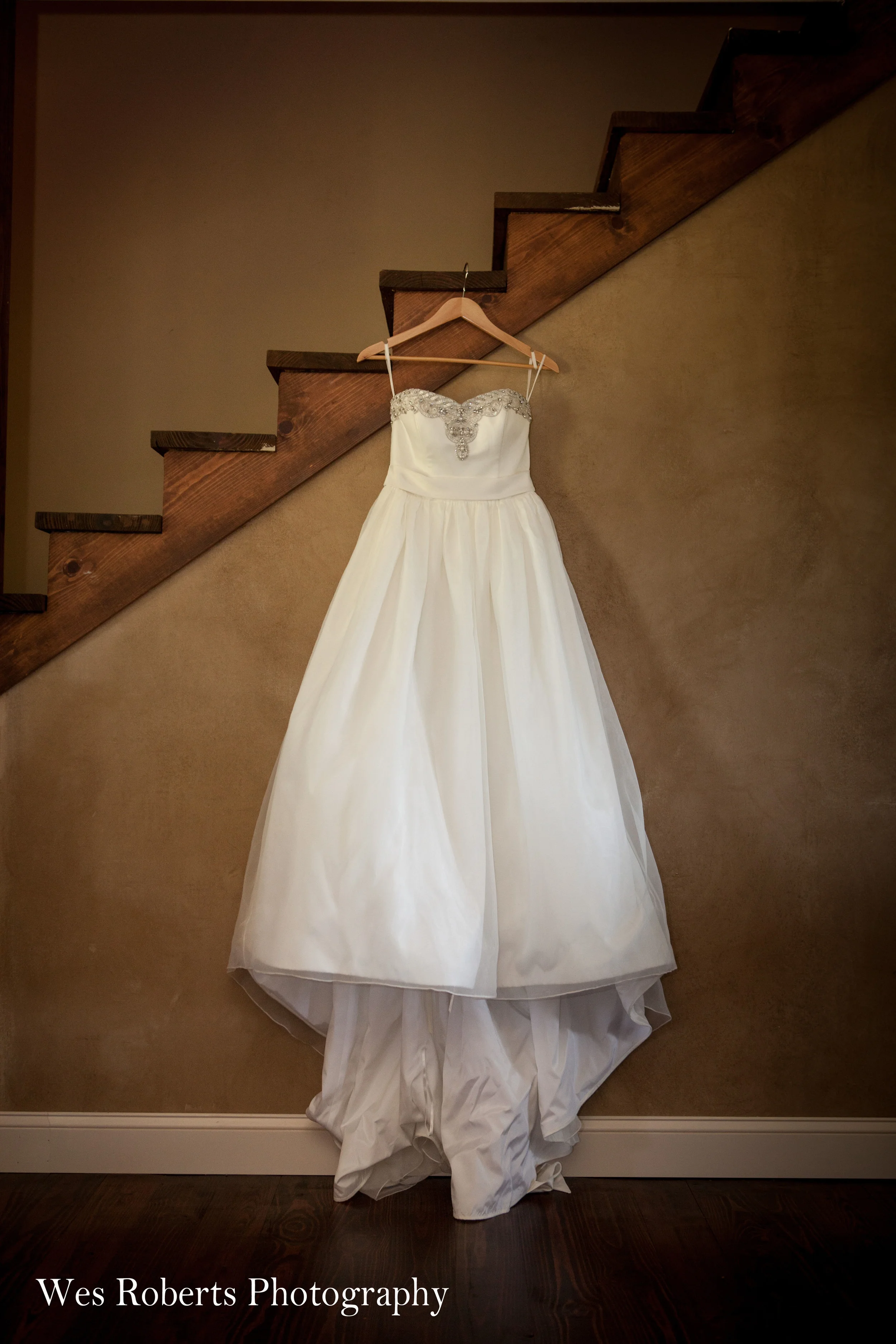 Our house is 300 feet away from Pisgah Hill so it was a great spot for the bridal party to get ready. This is one of the many AMAZING shots by Wes Roberts.