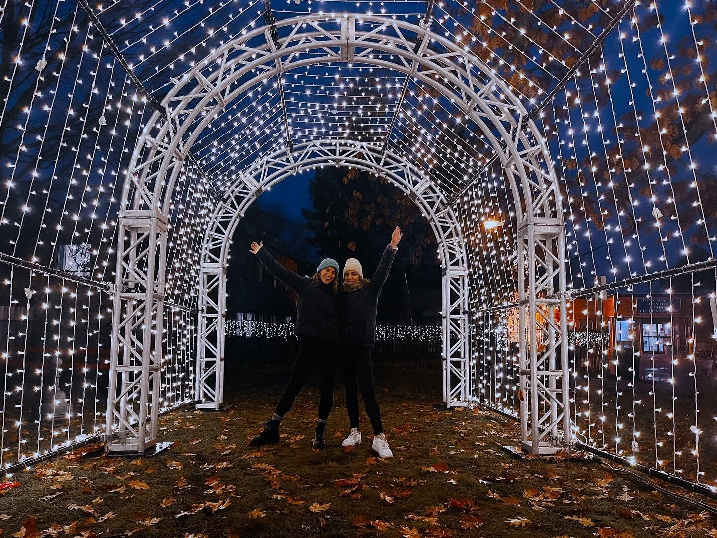 Blessed to working on another amazing project with my better adlife half #LightTheWay @klick.health #KateorKB

#happyholidays #adlife #bff #lights #november #toronto #ootd #beenies #winterfashion #holidaydecor #lightshow #lit #christmasdecor