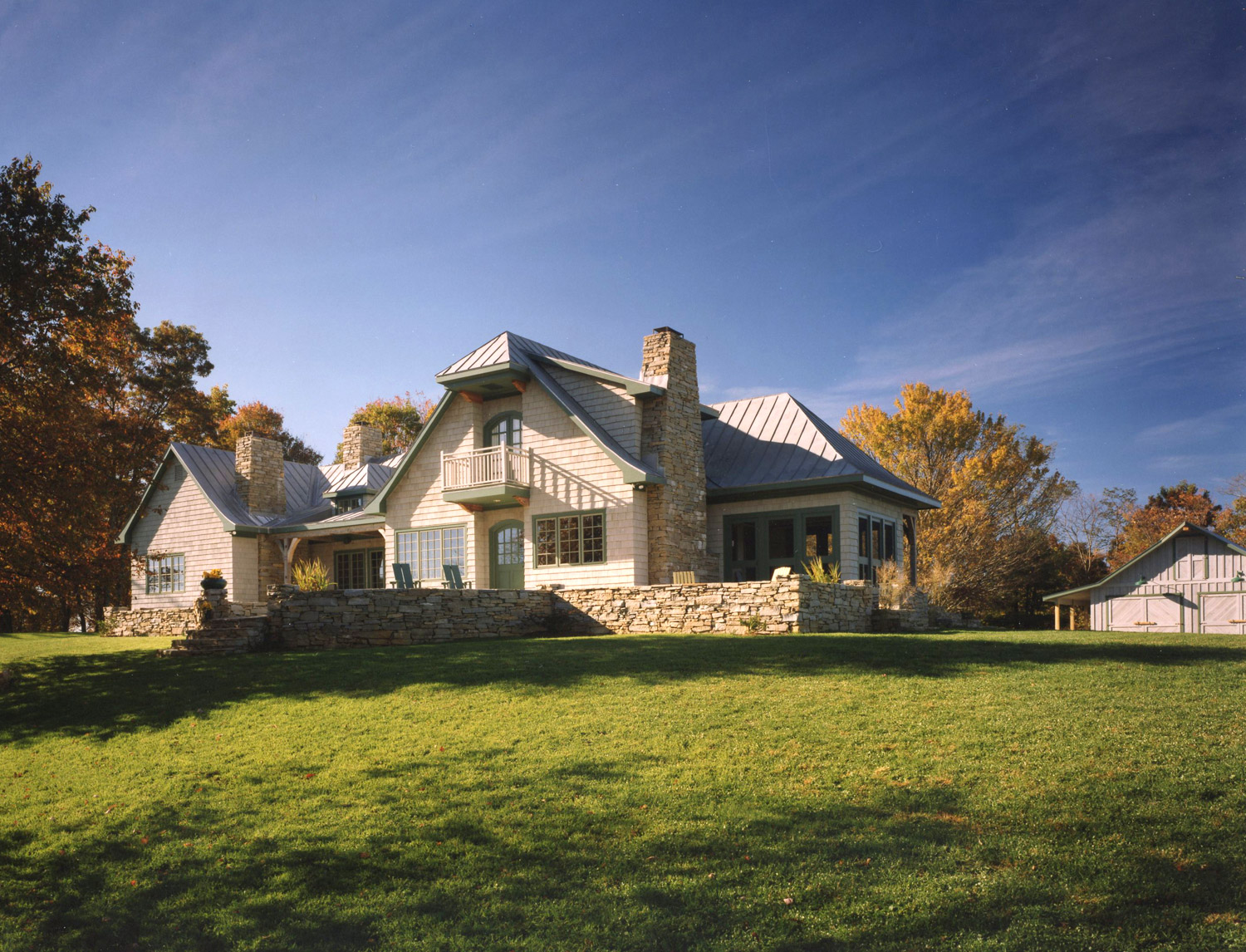 Exterior with Barn